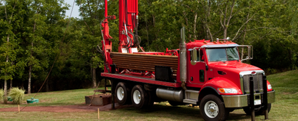 Ontario well drilling truck